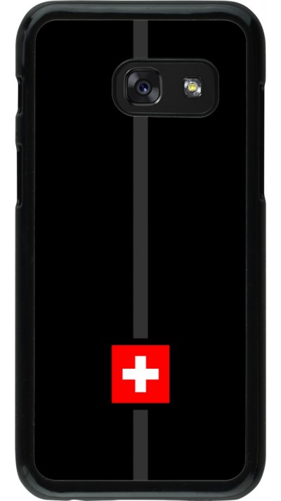 Samsung Galaxy A3 (2017) Case Hülle - Kanton CH schwarz