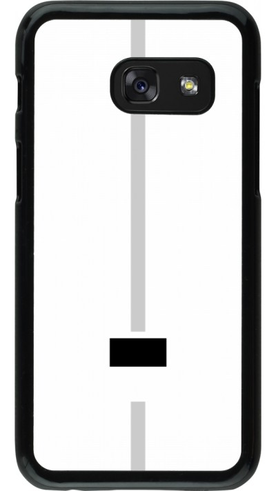 Samsung Galaxy A3 (2017) Case Hülle - Kanton FR weiss
