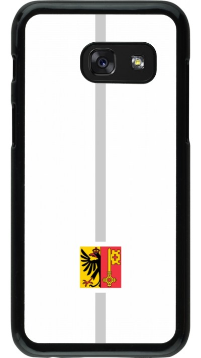 Samsung Galaxy A3 (2017) Case Hülle - Kanton GE weiss