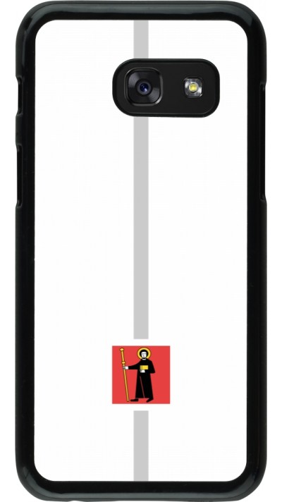 Samsung Galaxy A3 (2017) Case Hülle - Kanton GL weiss