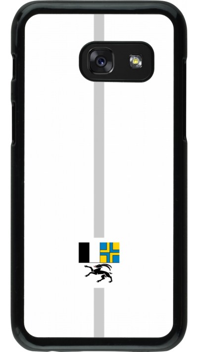 Samsung Galaxy A3 (2017) Case Hülle - Kanton GR weiss