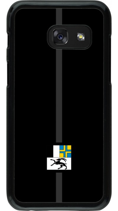 Samsung Galaxy A3 (2017) Case Hülle - Kanton GR schwarz