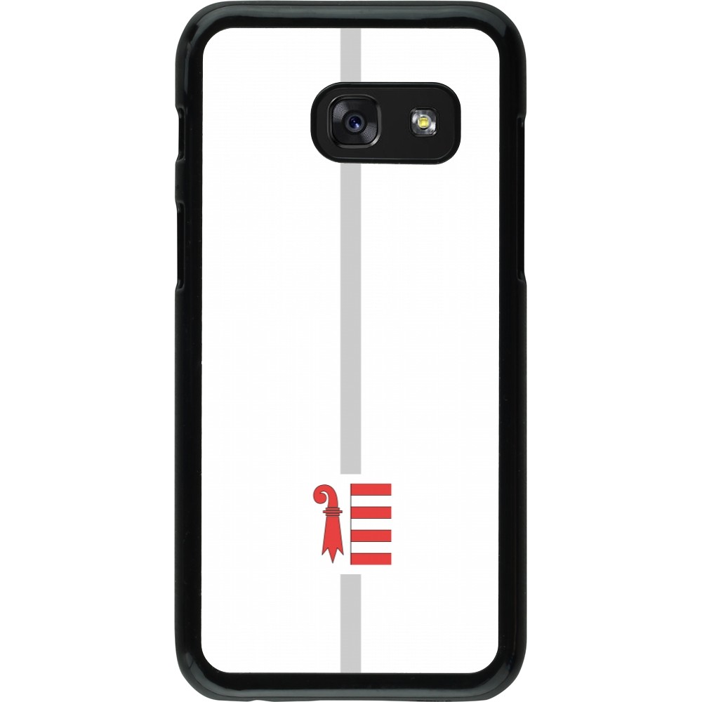 Samsung Galaxy A3 (2017) Case Hülle - Kanton JU weiss