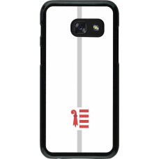 Samsung Galaxy A3 (2017) Case Hülle - Kanton JU weiss