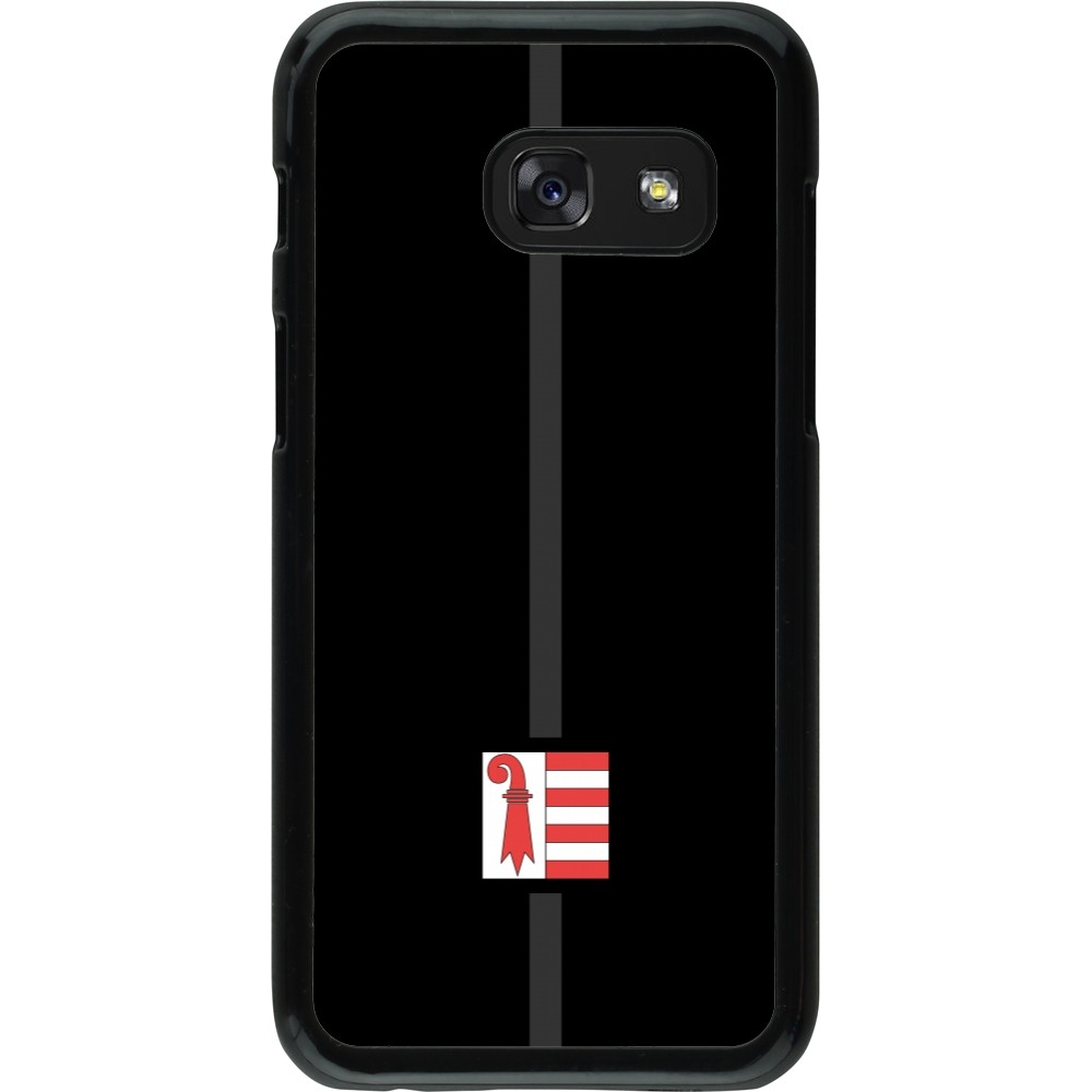 Samsung Galaxy A3 (2017) Case Hülle - Kanton JU schwarz