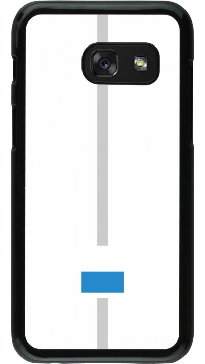 Samsung Galaxy A3 (2017) Case Hülle - Kanton LU weiss