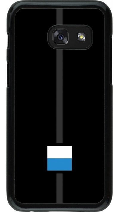 Samsung Galaxy A3 (2017) Case Hülle - Kanton LU schwarz