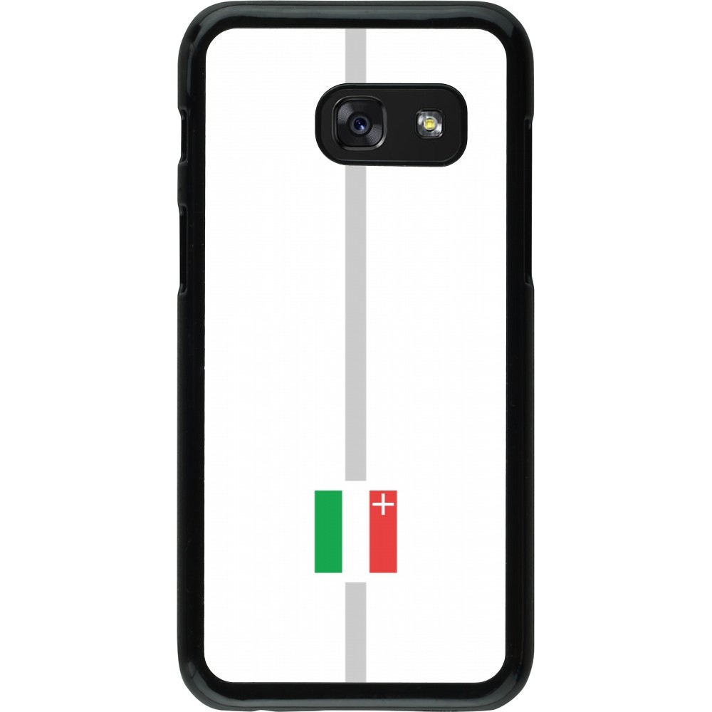 Samsung Galaxy A3 (2017) Case Hülle - Kanton NE weiss