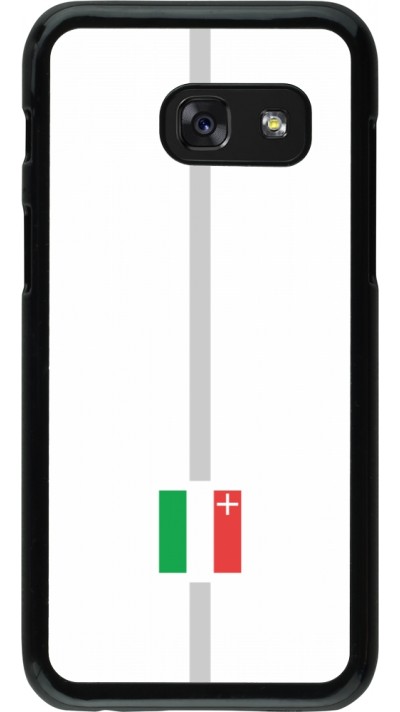 Samsung Galaxy A3 (2017) Case Hülle - Kanton NE weiss