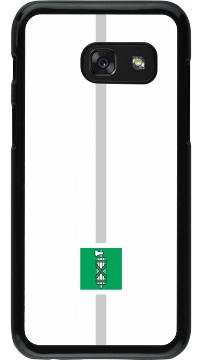 Samsung Galaxy A3 (2017) Case Hülle - Kanton SG weiss