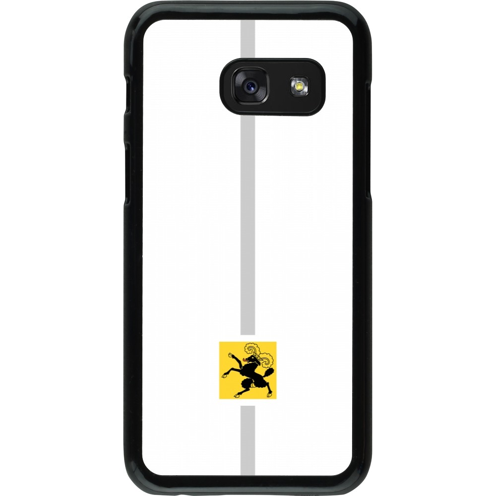 Samsung Galaxy A3 (2017) Case Hülle - Kanton SH weiss