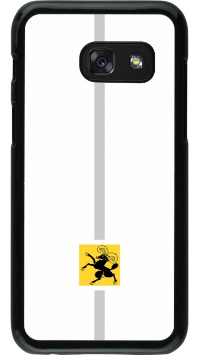 Samsung Galaxy A3 (2017) Case Hülle - Kanton SH weiss