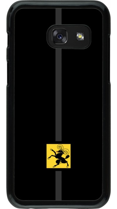 Samsung Galaxy A3 (2017) Case Hülle - Kanton SH schwarz