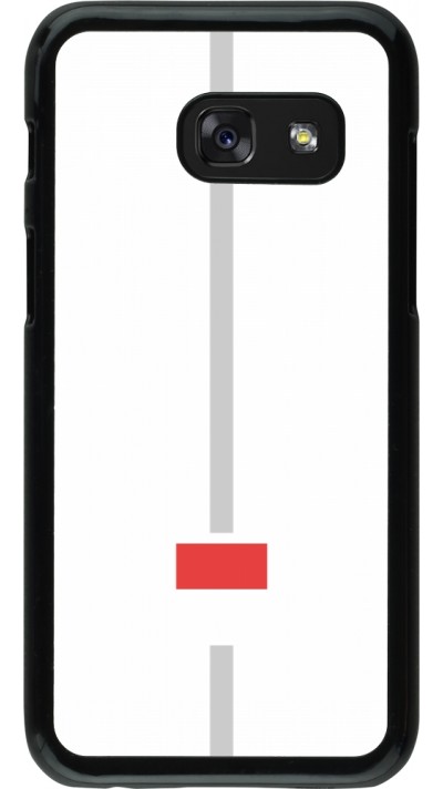 Samsung Galaxy A3 (2017) Case Hülle - Kanton SO weiss