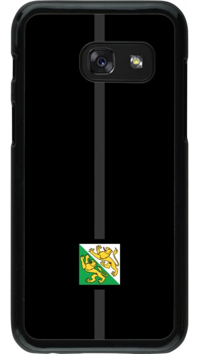 Samsung Galaxy A3 (2017) Case Hülle - Kanton TG schwarz
