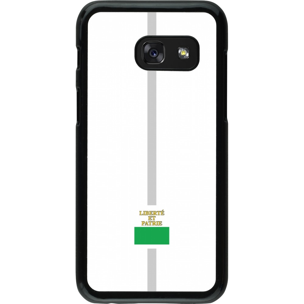 Samsung Galaxy A3 (2017) Case Hülle - Kanton VD weiss