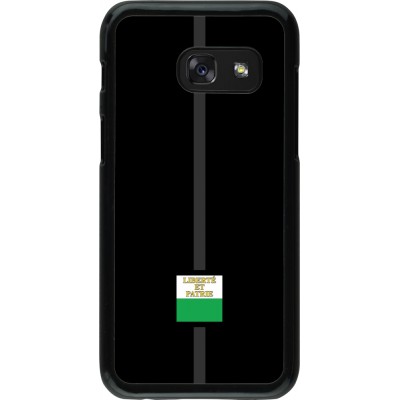 Coque Samsung Galaxy A3 (2017) - Canton VD noir