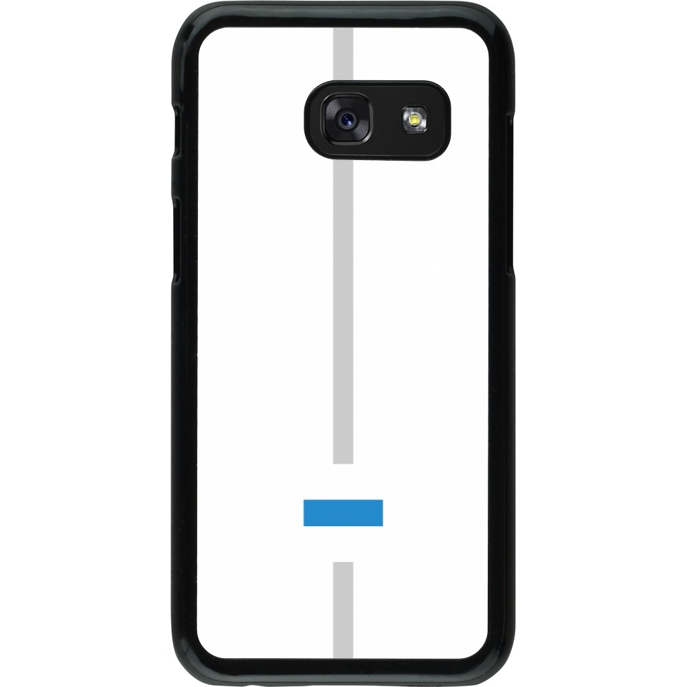 Samsung Galaxy A3 (2017) Case Hülle - Kanton ZG weiss