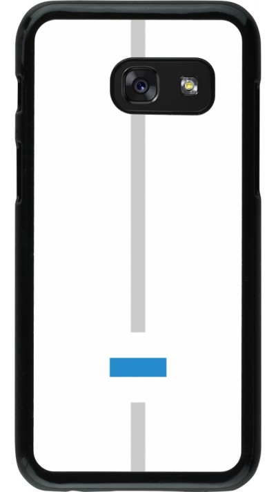 Samsung Galaxy A3 (2017) Case Hülle - Kanton ZG weiss