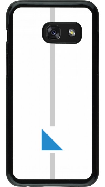 Samsung Galaxy A3 (2017) Case Hülle - Kanton ZH weiss