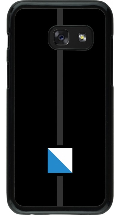 Samsung Galaxy A3 (2017) Case Hülle - Kanton ZH schwarz