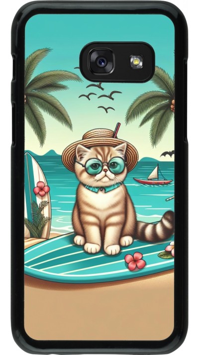Coque Samsung Galaxy A3 (2017) - Chat Surf Style