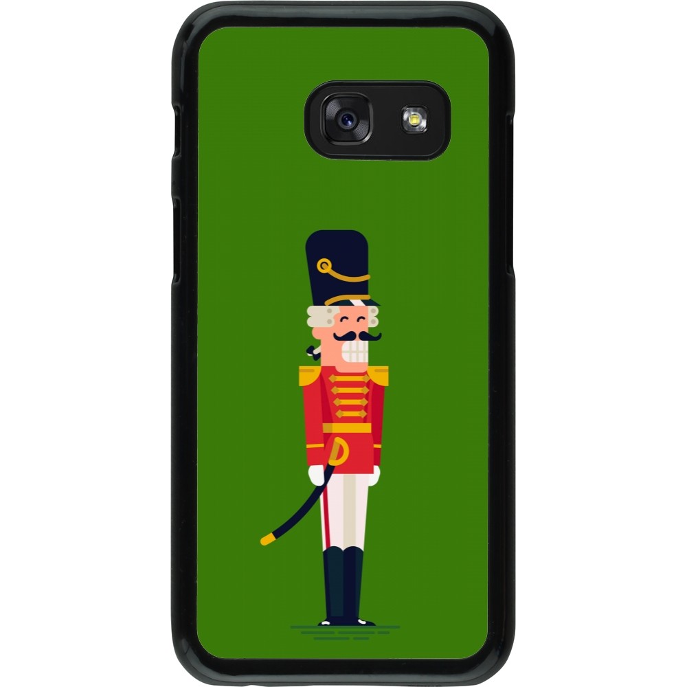Coque Samsung Galaxy A3 (2017) - Christmas 25 Nutcracker Green
