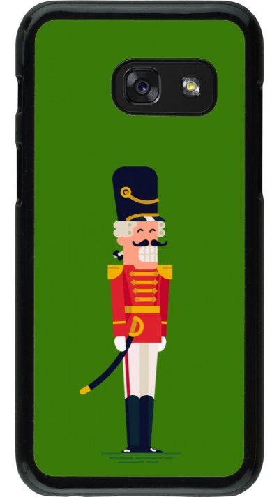 Coque Samsung Galaxy A3 (2017) - Christmas 25 Nutcracker Green