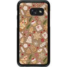 Coque Samsung Galaxy A3 (2017) - Christmas 25 Pattern Ginger Cookie
