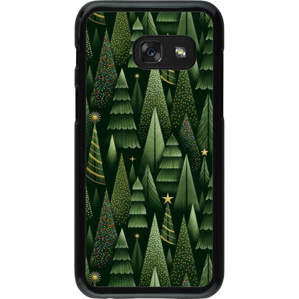 Coque Samsung Galaxy A3 (2017) - Christmas 25 Pattern Xmas Tree