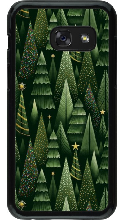 Coque Samsung Galaxy A3 (2017) - Christmas 25 Pattern Xmas Tree