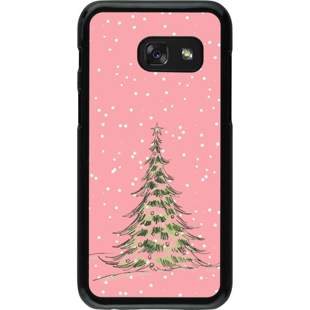 Coque Samsung Galaxy A3 (2017) - Christmas 25 Pink Tree