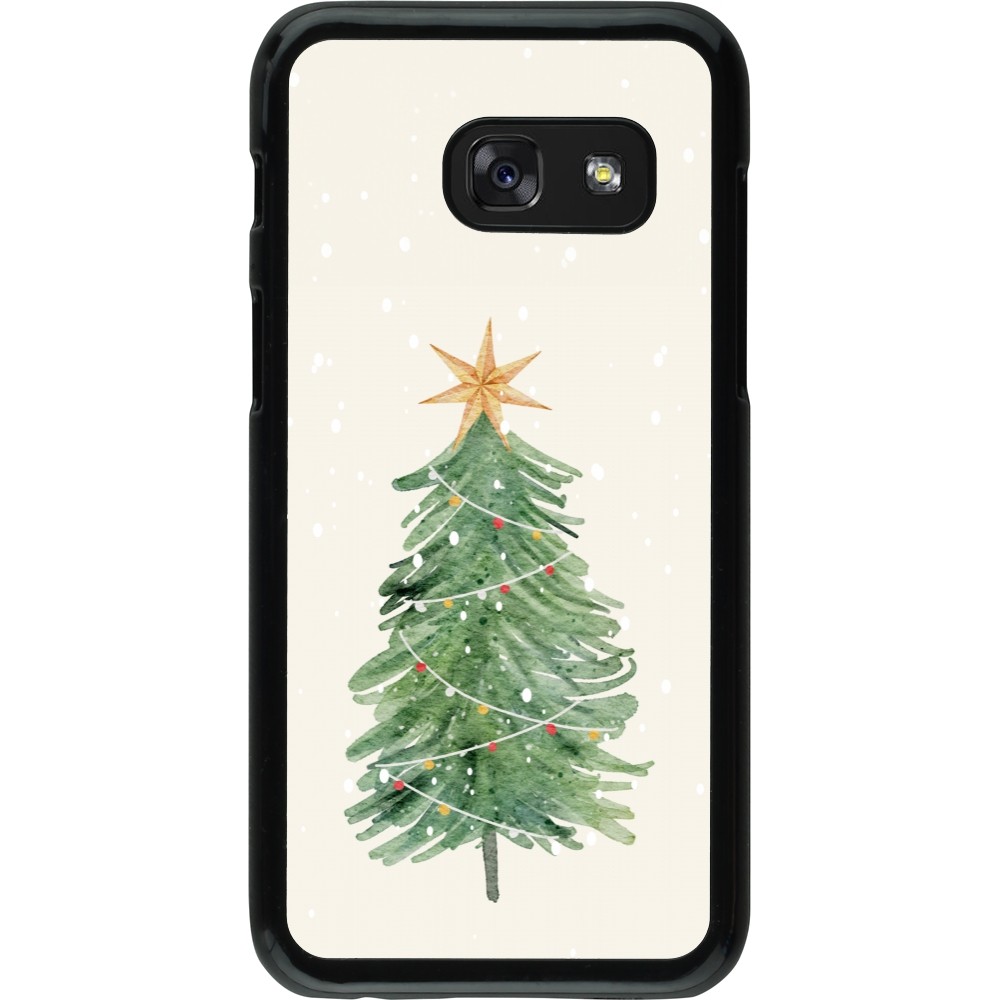 Coque Samsung Galaxy A3 (2017) - Christmas 25 Sketch Tree