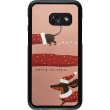 Coque Samsung Galaxy A3 (2017) - Christmas 25 Teckel Merry Xmas