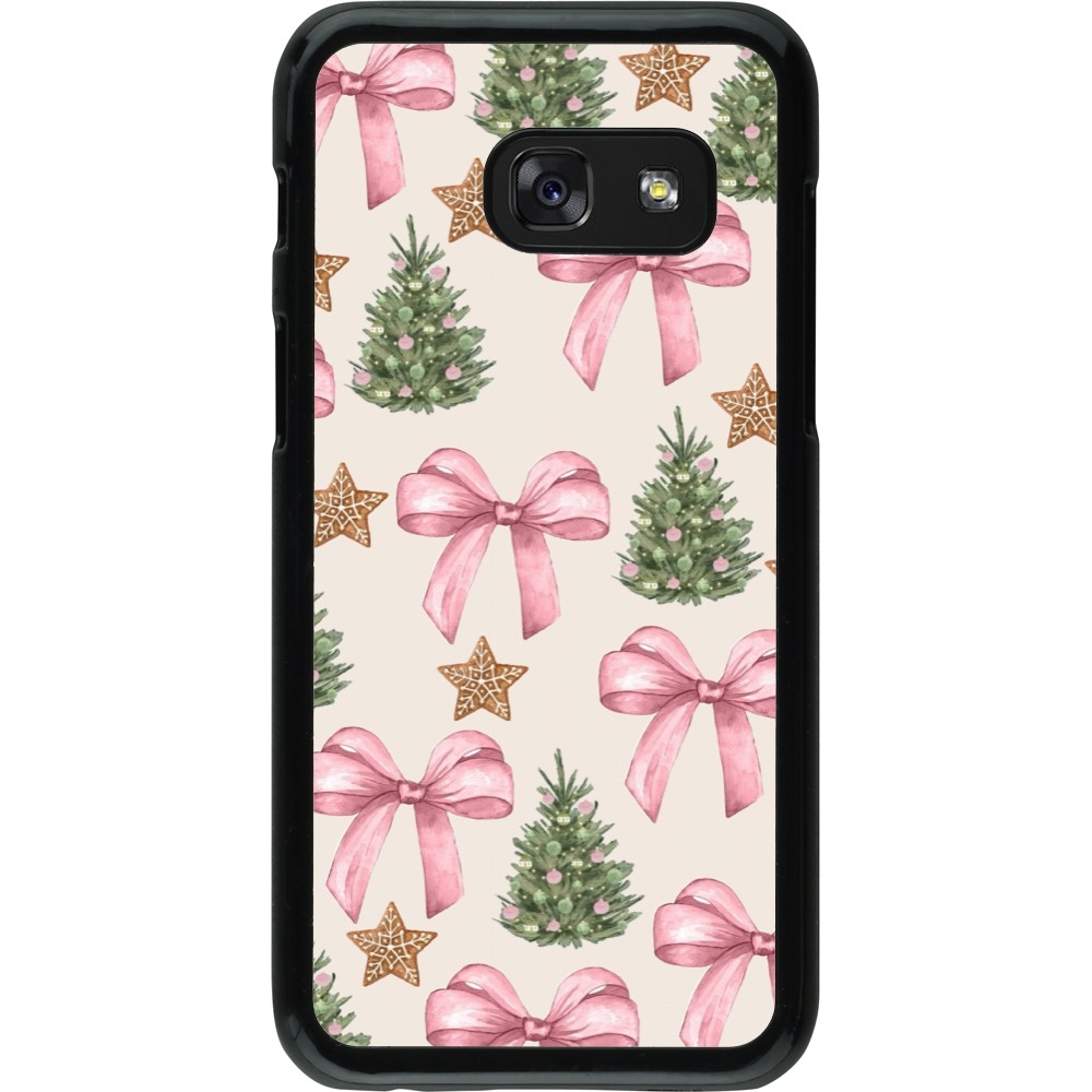 Coque Samsung Galaxy A3 (2017) - Christmas 25 Vintage Ribbons