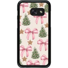 Coque Samsung Galaxy A3 (2017) - Christmas 25 Vintage Ribbons