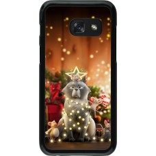 Coque Samsung Galaxy A3 (2017) - Christmas 25 Xmas Cat