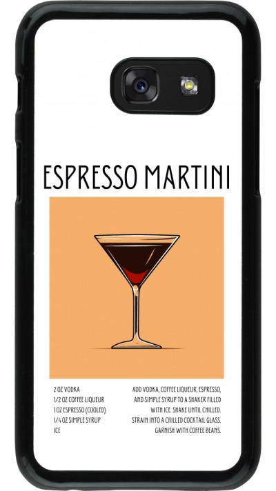 Samsung Galaxy A3 (2017) Case Hülle - Cocktail Rezept Espresso Martini