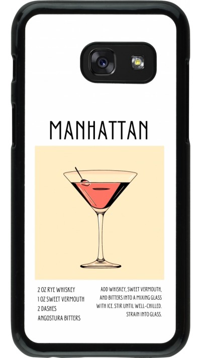Samsung Galaxy A3 (2017) Case Hülle - Cocktail Rezept Manhattan