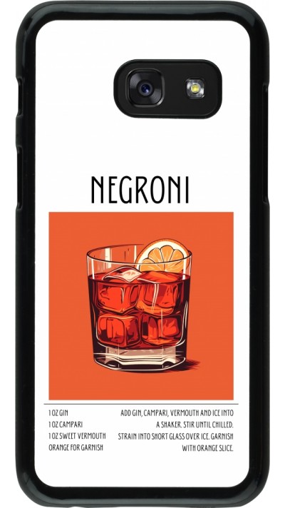 Samsung Galaxy A3 (2017) Case Hülle - Cocktail Rezept Negroni