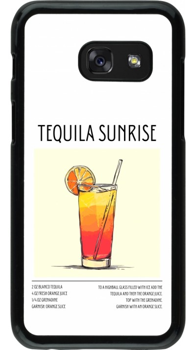 Samsung Galaxy A3 (2017) Case Hülle - Cocktail Rezept Tequila Sunrise