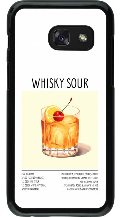 Samsung Galaxy A3 (2017) Case Hülle - Cocktail Rezept Whisky Sour
