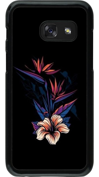 Hülle Samsung Galaxy A3 (2017) - Dark Flowers