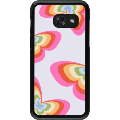 Samsung Galaxy A3 (2017) Case Hülle - Easter 2024 rainbow butterflies