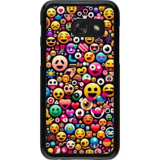 Samsung Galaxy A3 (2017) Case Hülle - Emoji Mix Farbe