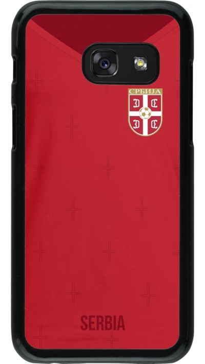Coque Samsung Galaxy A3 (2017) - Maillot de football Serbie 2022 personnalisable