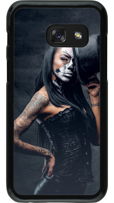 Samsung Galaxy A3 (2017) Case Hülle - Halloween 22 Tattooed Girl