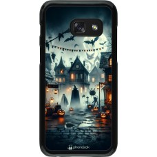 Samsung Galaxy A3 (2017) Case Hülle - Halloween Spukstadt