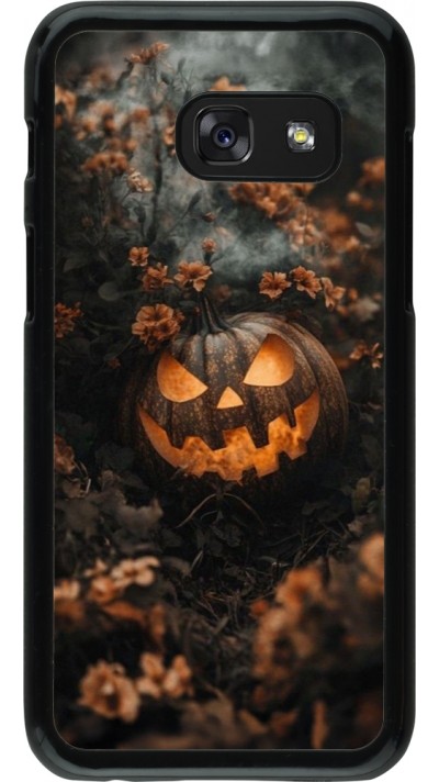 Coque Samsung Galaxy A3 (2017) - Halloween 2025 Pumpkin with flowers Coque Samsung Galaxy A3 (2017) - Halloween 2025 Pumpkin with flowers