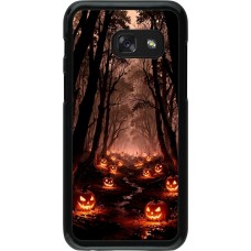 Coque Samsung Galaxy A3 (2017) - Halloween 2025 Road of Terrifying Pumpkins